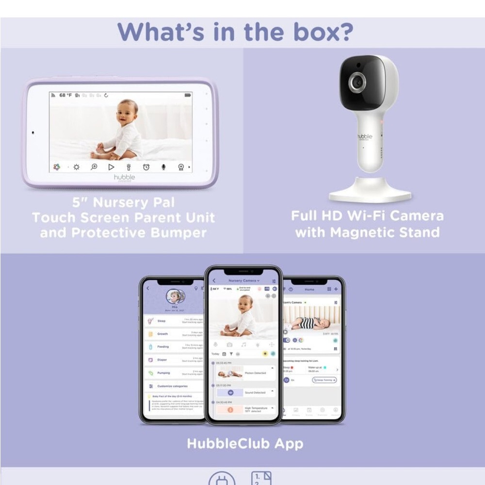 HUBBLE CONNECTED Baby Monitor - Picture 4 of 5